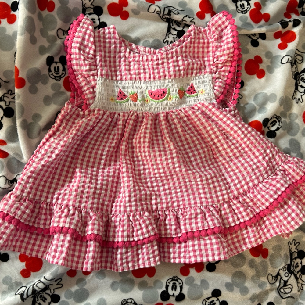 Cute summer watermelon dress